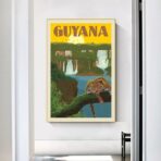 vintage poster guyana