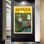 vintage poster guyana
