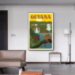vintage poster guyana