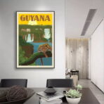 vintage poster guyana