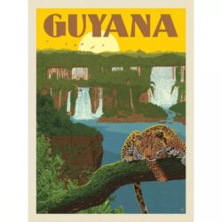 vintage poster guyana