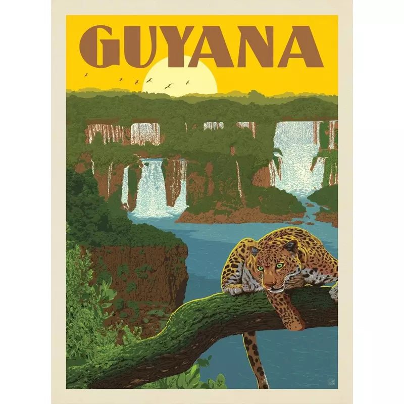 vintage poster guyana vintage poster guyana