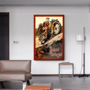 vintage harley davidson poster