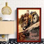 vintage harley davidson poster