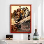 vintage harley davidson poster
