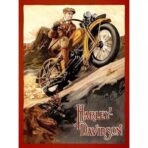 vintage harley davidson poster