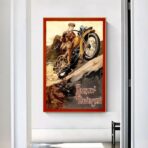 vintage harley davidson poster