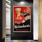 vintage heineken poster