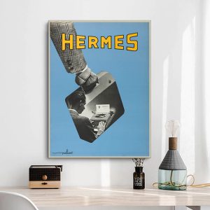 vintage hermes poster
