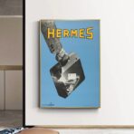 vintage hermes poster