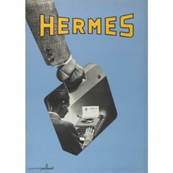 vintage hermes poster