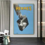 vintage hermes poster