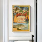 vintage poster honfleur