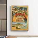 vintage poster honfleur