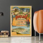 vintage poster honfleur