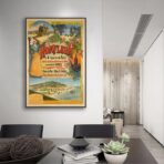 vintage poster honfleur