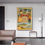 vintage poster honfleur