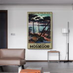 vintage poster hossegar