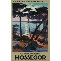 vintage poster hossegar