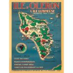 vintage poster ile doleron