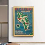 vintage poster ile doleron
