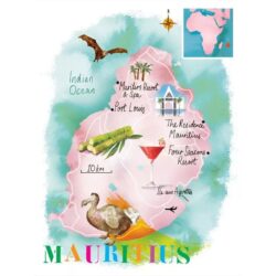 vintage poster mauritius