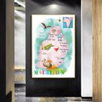 vintage poster mauritius