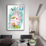 vintage poster mauritius
