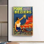 vintage industrial poster