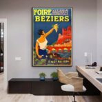 vintage industrial poster