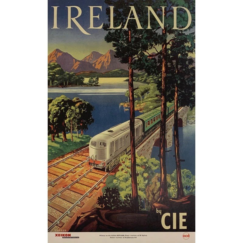vintage poster ireland vintage poster ireland