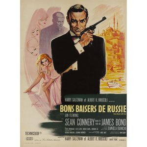 vintage james bond poster