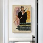 vintage james bond poster