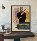 vintage james bond poster