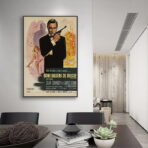 vintage james bond poster