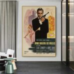 vintage james bond poster