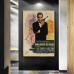 vintage james bond poster