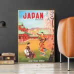 vintage japan poster