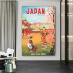 vintage japan poster