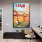 vintage japan poster