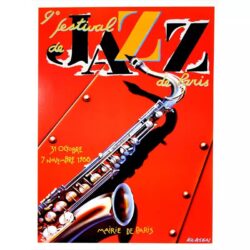 vintage jazz poster