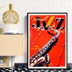 vintage jazz poster
