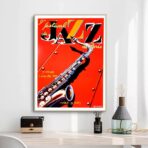 vintage jazz poster