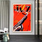 vintage jazz poster