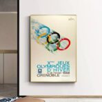 vintage olympic games poster