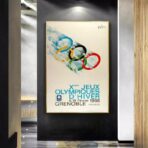 vintage olympic games poster