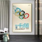 vintage olympic games poster