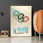 vintage olympic games poster