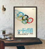 vintage olympic games poster