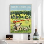 vintage jura poster